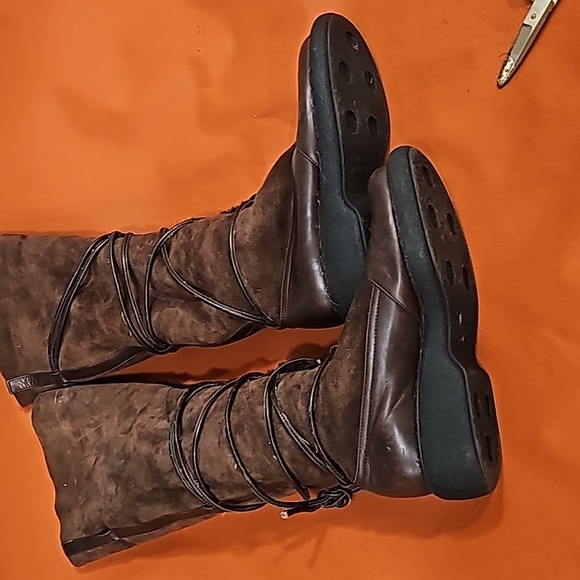 Charles  Jourdan  tall lace  up boots - Picture 7 of 14